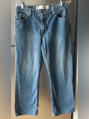 GAP Loose Straight Fit Jeans Men’s 33x32 100% Cotton Denim Medium Wash